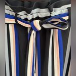 EXPRESS Paperbag Waist Striped Mini Skirt Photo 3