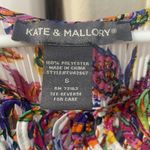 Kate & Mallory Womens Floral Cold Shoulder bellsleeve Top Photo 9