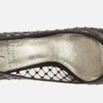 Adrianna Papell Juliette Black Aria Mesh Peeptoe Dress Pump New in Box MSRP $128 Photo 5