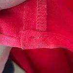 Reformation Edessa Maxi Dress Cherry Red Satin Halter Size 0 Photo 4