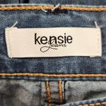 Kensie  Chambray Shorts with Tie at Waist NWT Size 2 Lightweight Jean Shorts Photo 4