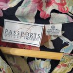 Vintage Passports Of Piert 1 Imports Floral Button Photo 5