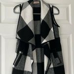 E2 Clothing Buffalo Print Super Cute Open Vest Photo 0