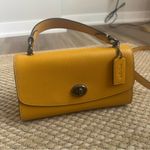 Coach  Tilly Satchel 23 Crossbody Purse Yellow Photo 3
