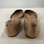 Sam Edelman Pointed Toe D'orsay Patent Vegan Leather Flats in Tan Size 7 Photo 5