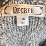Decree ‎ Hoody Cardigan Sweater Photo 6