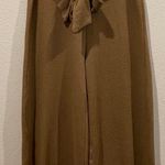 Urban Outfitters Pastato Ribbed Tie-Front Wide Leg Pants Photo 1