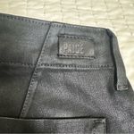 Paige  Mayslie Coated Jogger Shiny Black Pants Photo 14