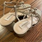 Antonio Melani  Light Sage Cream Strappy Heels Photo 3