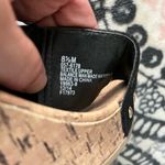 a.n.a Black Wedge Sandals Platforms Cork Womens 8.5 Photo 6