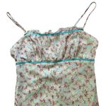 Vintage Y2K Whimsy Fairy Butterfly Tired Milkmaid Slip Midi Dress Size 6 Blue Photo 3