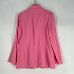 WAYF  Stretch Bubblegum Pink 1 Button Blazer‎ Jacket Size M Photo 7