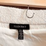 Ellen Tracy  Sweater Skirt Women’s Size XL Ivory Cream Textured Knit Pull On NWT Photo 4