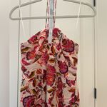 Sincerely Jules Strapless Halter Floral Maxi Dress – Size S NWOT Boho Summer Pink Photo 3