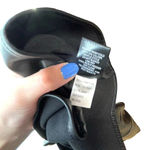 Torrid  Black Faux Leather Lace-Up Peplum Top Plus Size‎ 1X Photo 9