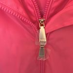 Kate Spade : Watermelon Pink Water Resistant Anorak Jacket -Hood- Gold Tone Zip Photo 4