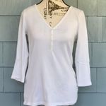 Old Navy White Ribbed Top Photo 0
