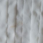 frame denim White Pleated Blouse with Bib Collar Photo 10