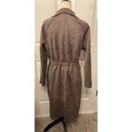 Akira Back in the Day Faux Suede Classic Style Trench Coat, L Photo 7