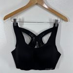Victoria Sport Victoria's Secret  Angel Max Sports Bra 38C‎ Black Racerback Laser Photo 2