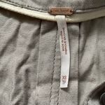 Free People Khaki Relaxed Shirt Romper Photo 8