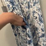 Japna Japan White and Blue floral bohemian jumpsuit Photo 9