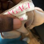 A'Gaci A’GACI beige nude mini casual bodycon dress with curved hem Photo 1