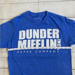 Ripple Junction The Office Dunder Mifflin Paper Company Blue T-shirt Unisex Photo 1