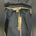 Market & Spruce  Hooded Vest Style Jacket Navy Color Adj Waist  New W/Tags Sz Sm Photo 5