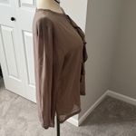 Ellen Tracy Elegant Brown Women's Top size Xl Photo 4