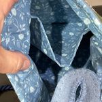 Cute handmade purse with appliqué floral with lining and pocket inside Photo 9