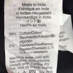 J Crew Factory Women's Black Long Sleeve Blouse Shoulder Ruffle Size M Photo 9