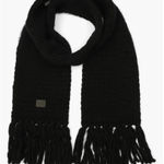 ALLSAINTS Yarn Mix Hand Knit Scarf - Wool and Alpaca Blend Photo 0