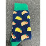 Taco Printed Socks New Men Novelty Dad Gift Size 6 Photo 5