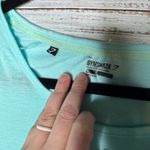 Gym shark Blue Split Back Long Sleeved Athletic Shirt Top Sm Photo 3