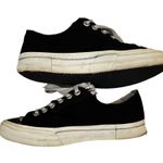 Golden Goose  VStar2 Black Suede W/Zebra Tongue Accent Size 37 Fashion Sneakers. Photo 2