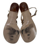 Coach "Darla" Suede Biscotto Size 9.5 B (Floral - like a cluster of peonies) Photo 6