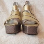 Dolce & Gabbana Dolce Gabanna metalic platform heel Photo 4