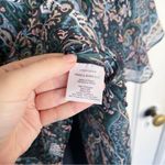 Veronica Beard  • Denver Crew Neck Dress mini floral silk drop waist flowy ruffle Photo 10