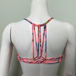 Tori Praver Swimwear Tori Praver Coral Floral Bralette Bikini Swimsuit Photo 4