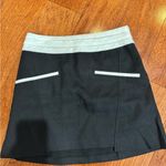 Helmut Lang NWOT Era Pocket Mini Skirt Pleated Waist Linen Blend Size 0 Photo 3