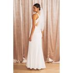 Show Me Your Mumu Rachel Bridal Maxi Wedding Dress in White Stretch M Photo 1