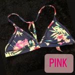 PINK - Victoria's Secret PINK victoria secret bikini top bra floral tropical print women’s Small Photo 2