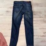 Madewell High Rise Blue Jeans with Distressed Details Photo 9