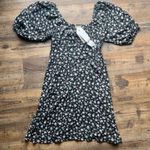 Billabong Women’s Truly Romantic Floral Mini Dress Black Size Small 100% Viscose Photo 0