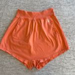 Free People FP Movement Women's‎ Hot Shot Harem Shorts Oversized Slouchy XS Orange Stretch Photo 0