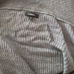 EXPRESS – Open Front Ribbed Cardigan – Women's M – Gray – Cozy Knit Photo 2