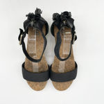 UGG  Womens Zoe Leather Cork Wedge Sandals Size 9.5 Modern Boho Minimalist Chic‎ Photo 3