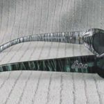 New Divine Eyewear Kali Green Black Striped/Smoke Sunglasses Women's NWT Photo 5