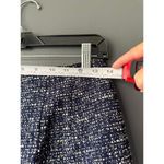 EXPRESS Women's Dress Shorts Navy Tweed Photo 5